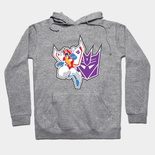 Transformers - Decepticon - Starscream Hoodie by damienmayfield.com